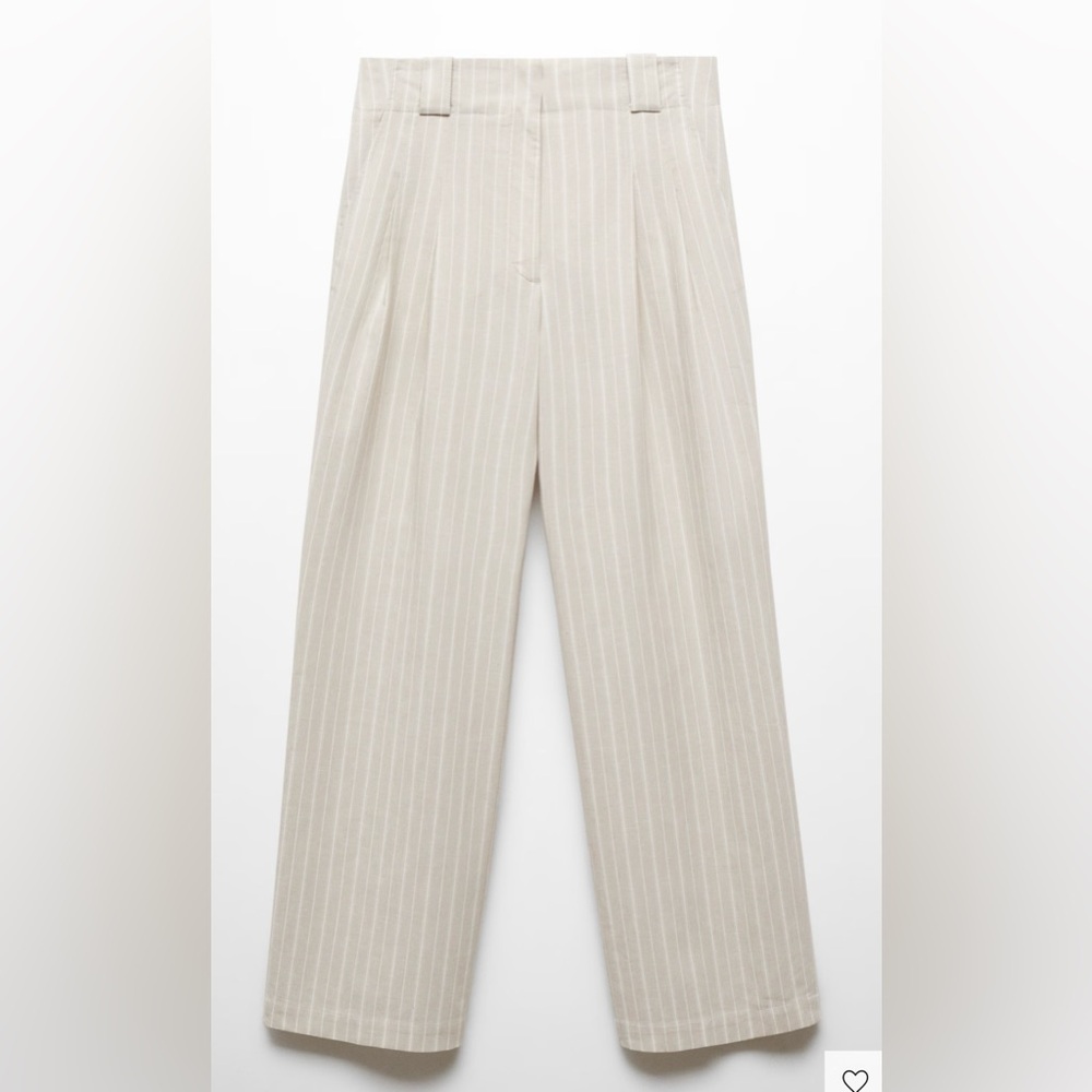 Mango Cream Dress Pants